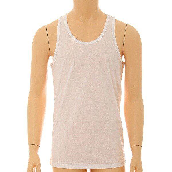 WMV8501RWH_スイスコットン120番手男性ランニング