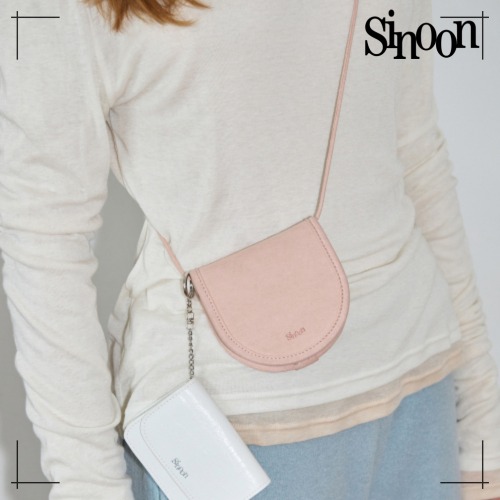 SINOON コインバッグ Round Coin Bag (Vintage Pink)