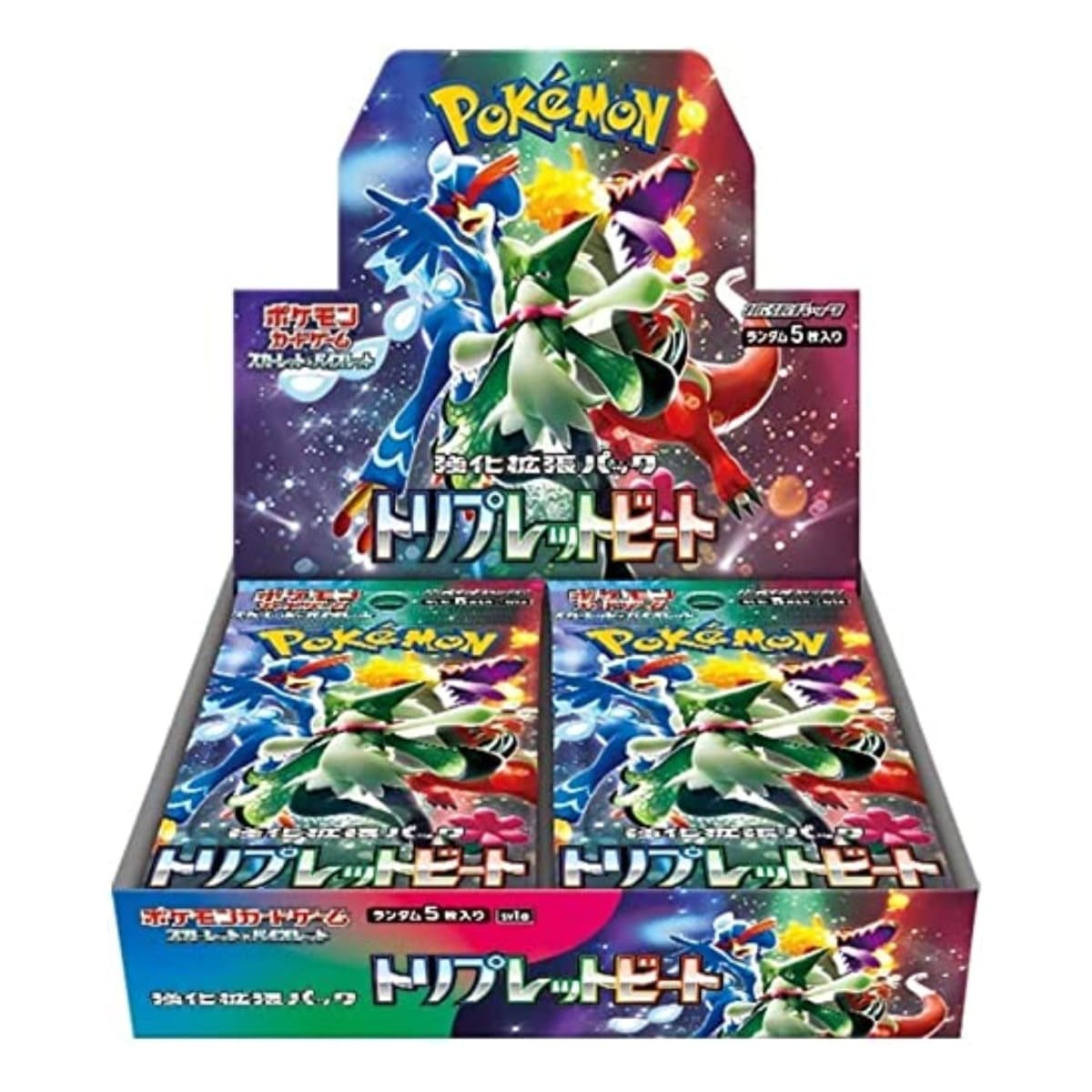 ポケモンカード トリプレットビート BOX シュリンク付 未開封 新品 スカーレット＆バイオレット 拡張パック ポケカ