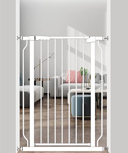 Seogva ベビーゲート ハイタイプ 高さ103cm 拡張フレーム付き 自動ロック 高さ100cm以上つっぱり式 穴開け不要 前後90度開閉 セーフティー安全ゲート 扉開閉式 二重ロック ブラック 9,337円