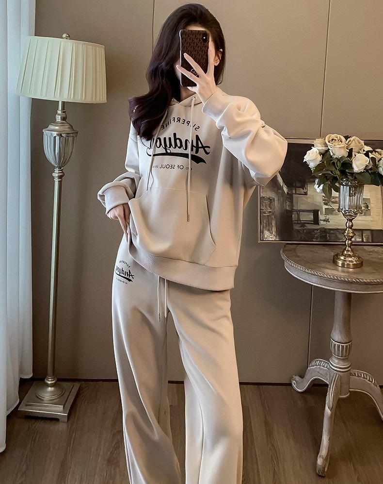 スウェット セットアップジャージ パーカーセットアップ 上下 ジョガーパンツ フード付き ポケット 前開き ウエストゴム 伸縮性 カジュアル 大人 おしゃれ かっこいい スポーティー 春 秋 冬