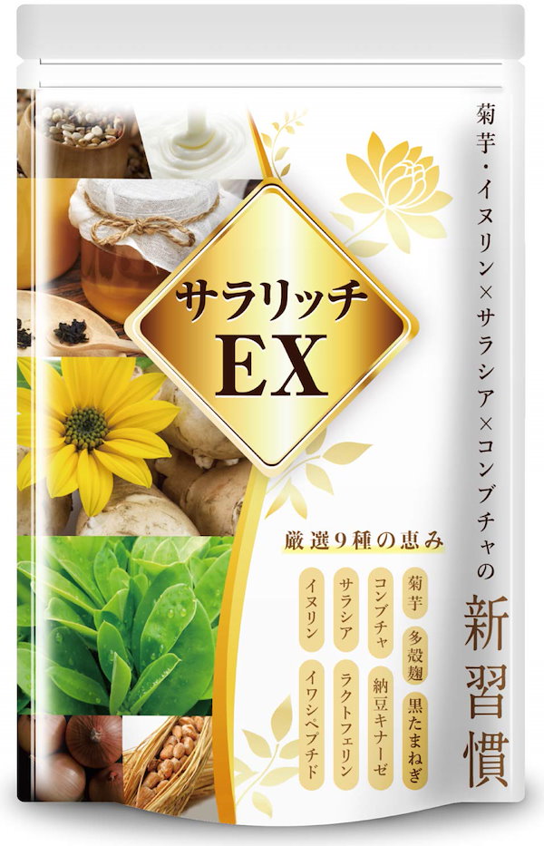 Qoo10] 菊芋 イヌリン サラシア コンブチャの新