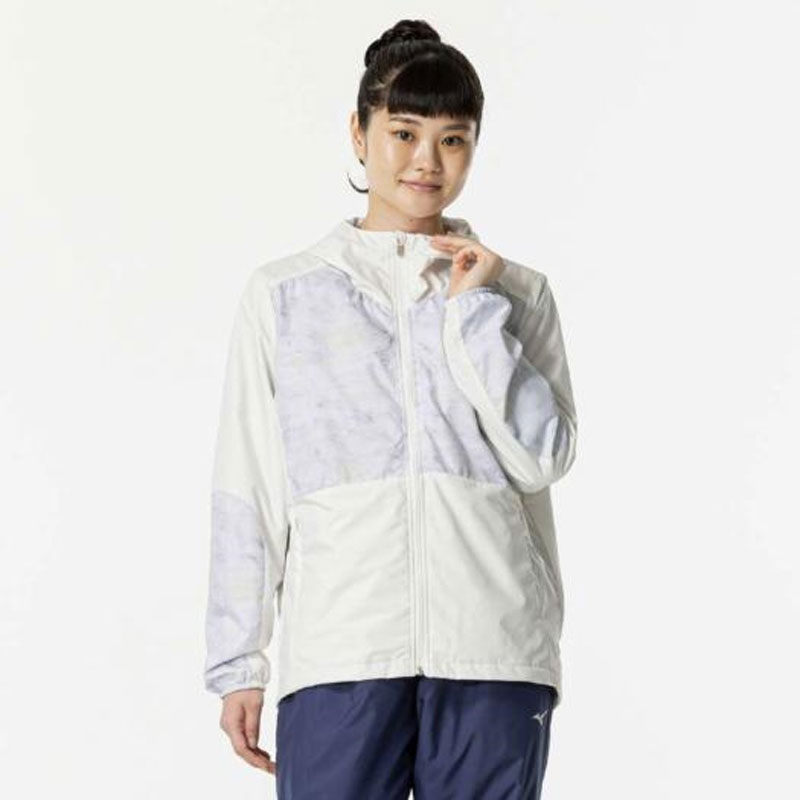 発熱素材 ブレスサーモウォーマージャケット トレーニング ウィメンズ ウィンドブレーカー (32MEB831)