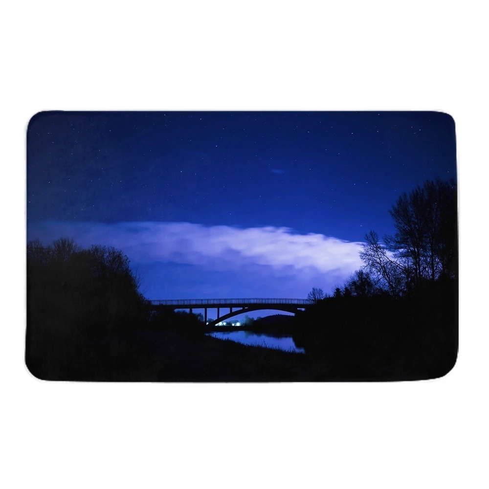 カーペット 2031.5in 星空の夜 お手入れが簡単 ノンスリップ 耐久性
