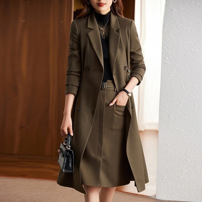 セミロング スーツアウター スーツ スーツ セットアップ スーツ レディース 春秋 新作 おしゃれ ビジネスウェア 高級感 ビジネスセットウェア