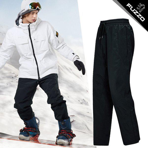 サーモシェル タスラン フィルムコーティング ボード/スキー 長ズボン FZ915-1 ブラック_新