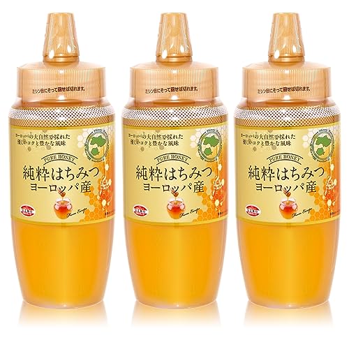 正栄 ヨーロッパ産 純粋はちみつ 1500g(500gx3) 4,424円