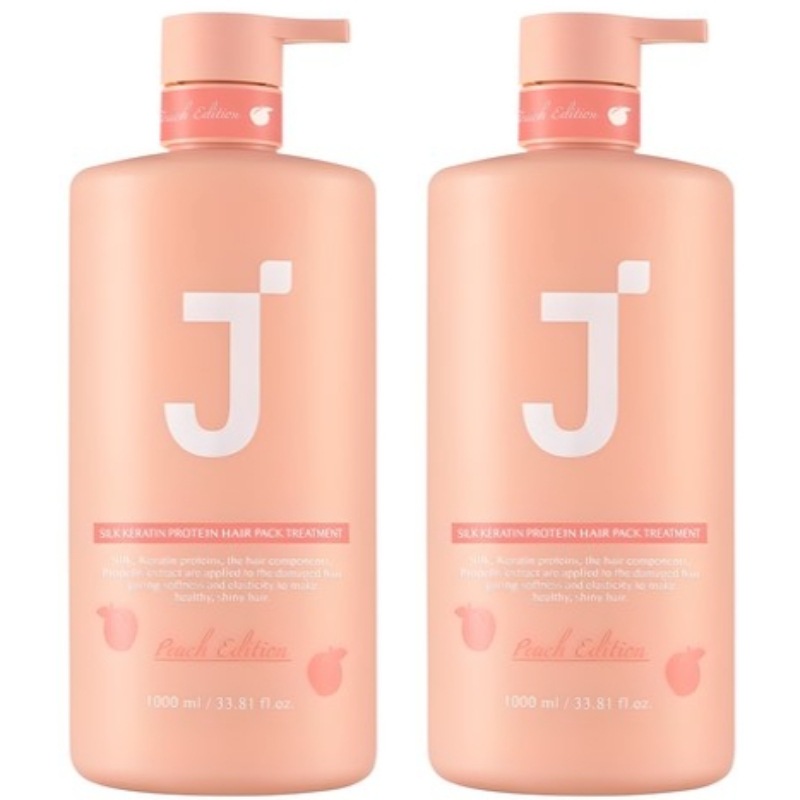 ケラチン プロテインシャンプー ピーチエディション 1000ml 2個