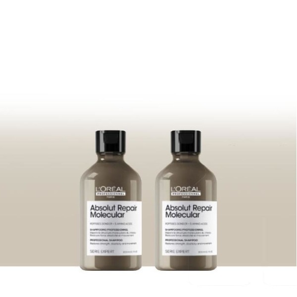 ロレアル シャンプー プロフェッショナル アブソリュートリペア モルキュラー ダメージヘア用 300ml 2本 / SN