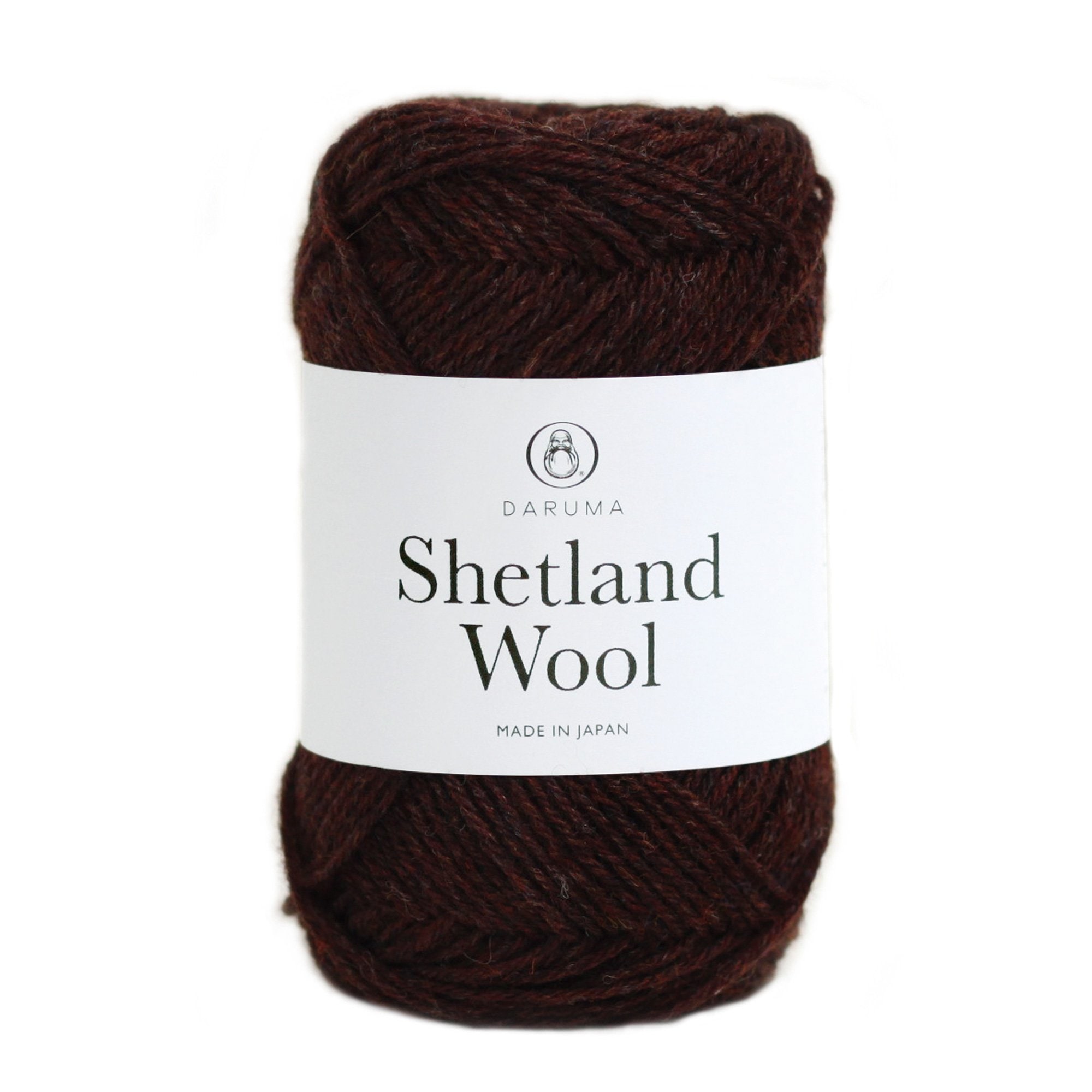 横田(Yokota) DARUMA シェットランドウール 毛糸 合太 col.3 ブラウン 系 50g 約136m 5玉セット 6380 5,378円