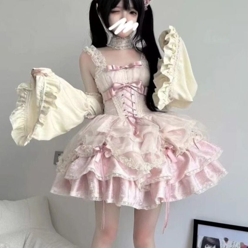 lolitaワンピース キャミソールギャルの普段着です