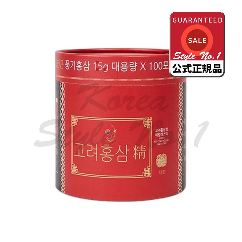 信じて食べる高麗紅参精6年根デイリースティックギフトセット15g×100包