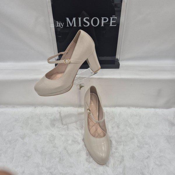 By 女性 メリージェーン パンプス 112HT431FY010 CREAM 4 JJ