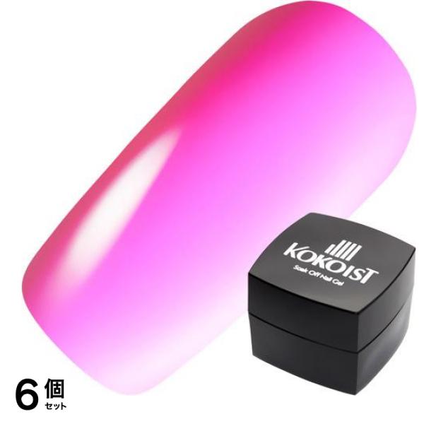 KOKOIST(ココイスト) エクセルライン ソークオフカラージェル E-203S ピンクドラゴン 2.5g 6個セット