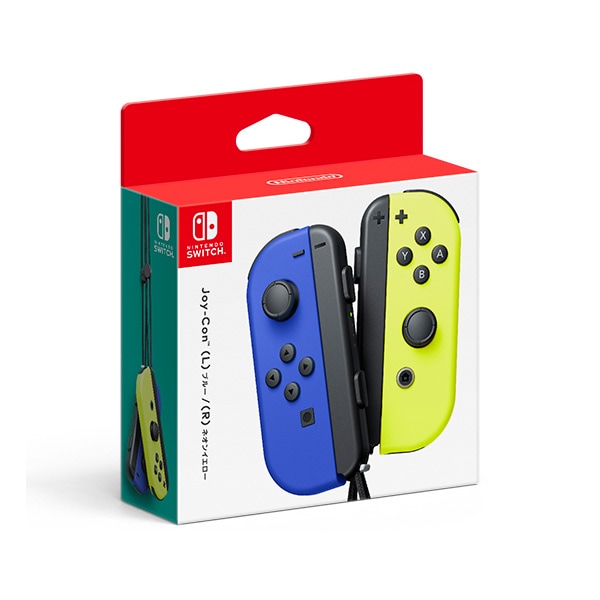 任天堂 【Switch】Joy-Con(L) ブルー/(R) ネオンイエロー HAC-A-JAPAA NSWジョイコン ブルー＆ネオンイエロー 6,806円