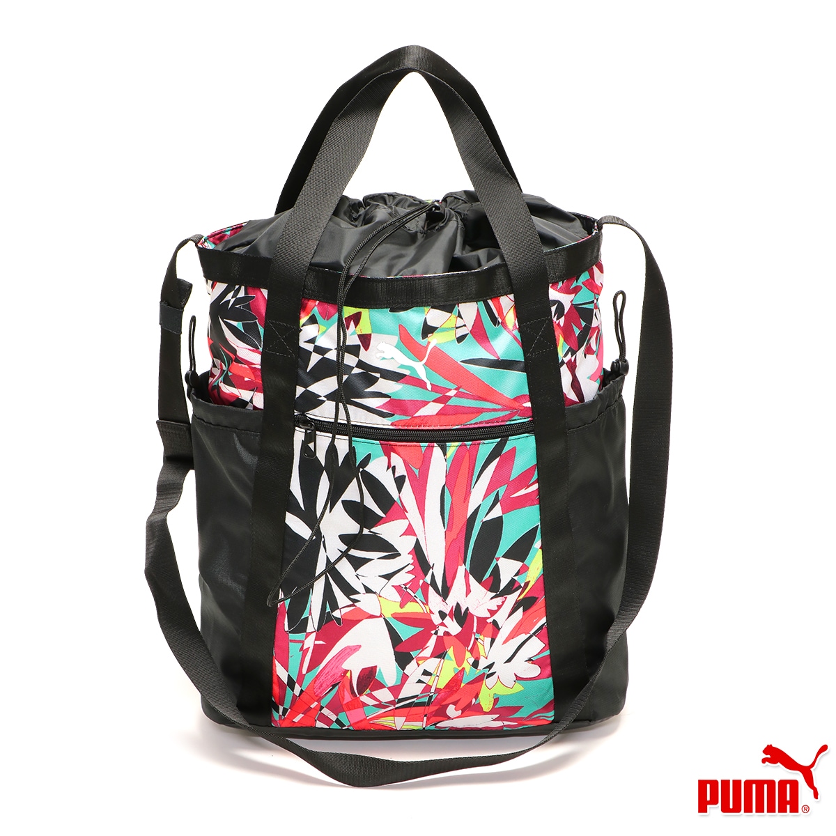 AT ESS トロピカル トートバッグ メンズ/レディース トートバッグ マルチカラー/容量：約24L 091360