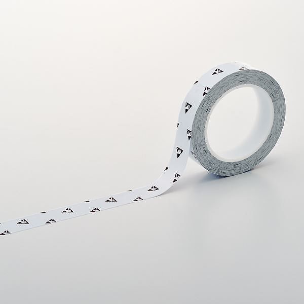 クリーンルーム用ラインテープ（帯電防止タイプ） HCPAS-25W カラー：白 25mm幅