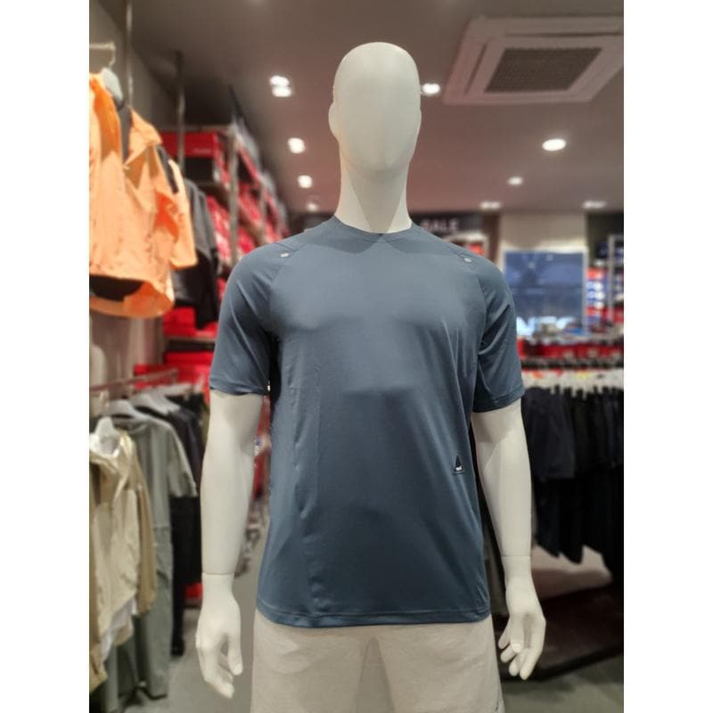 [驪州店] 男性TM-フィルアップ ラウンドTシャツ ブルー PW3MT23M422