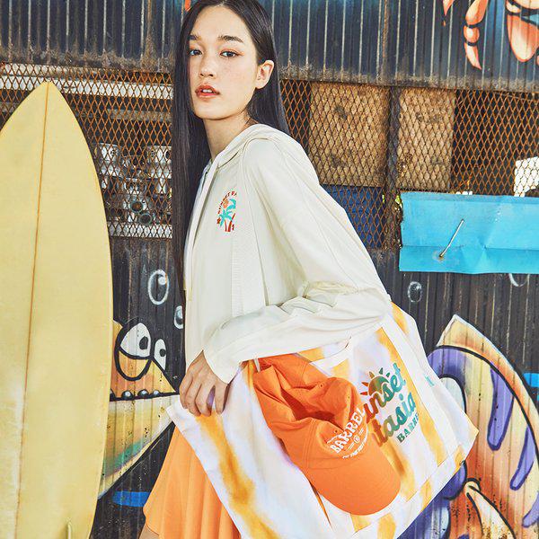 [] トロピカルビーチバッグ 40L イエロー (B5SUABG013YLW)