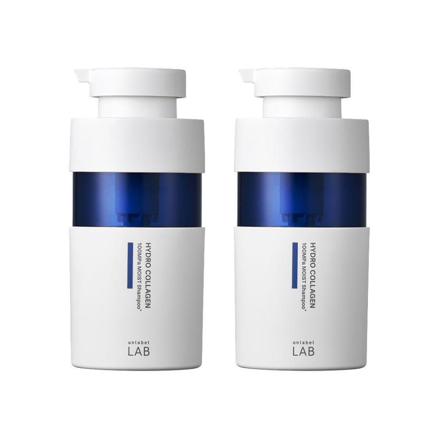 アンレーベルラボ COモイスト シャンプートリートメントセット 400ｍL+400mL 日本製 unlabel ハイドロコラーゲン配合 ツヤ髪 保湿 ダメージ補修