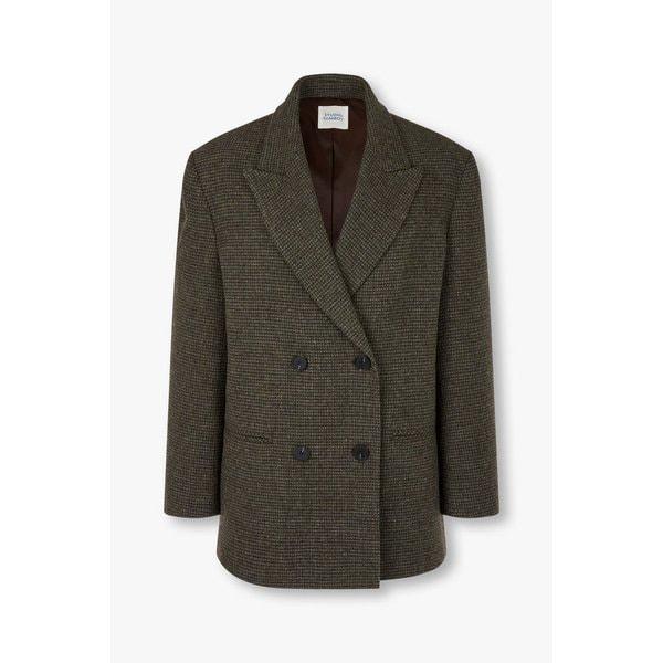 チェックオーバーサイズダブルジャケット9194412042（9194412042CT）