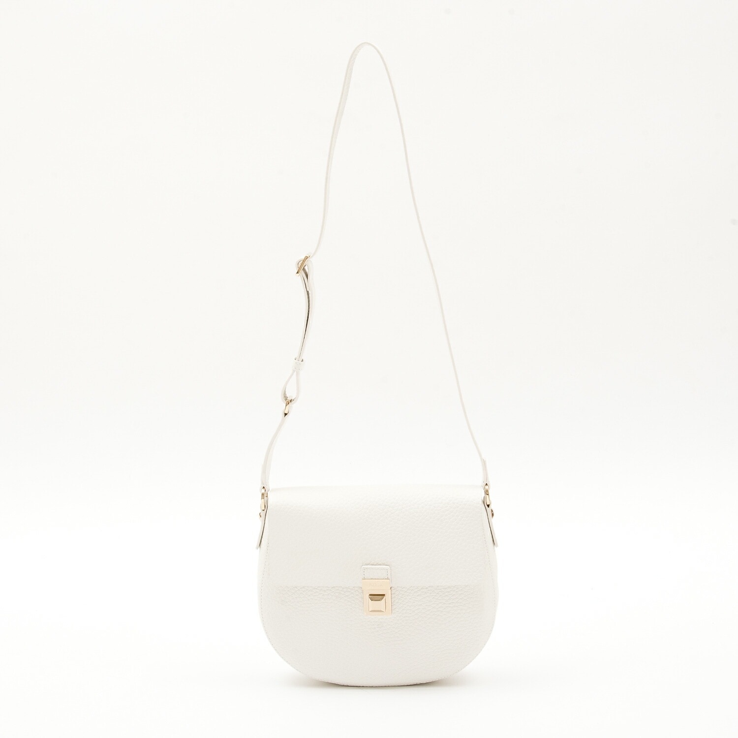 FURLA グレン レザー CHALK 白 ホワイト GLENN Shoulder bag ポシェット 斜め掛け ショルダーバッグ レディース ハイブランド