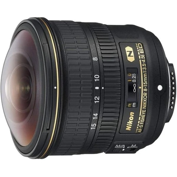 【中古】ニコン Nikon フィッシュアイズームレンズ AF-S Fisheye NIKKOR 8-15mm f/3.5-4.5E ED フルサイズ対応