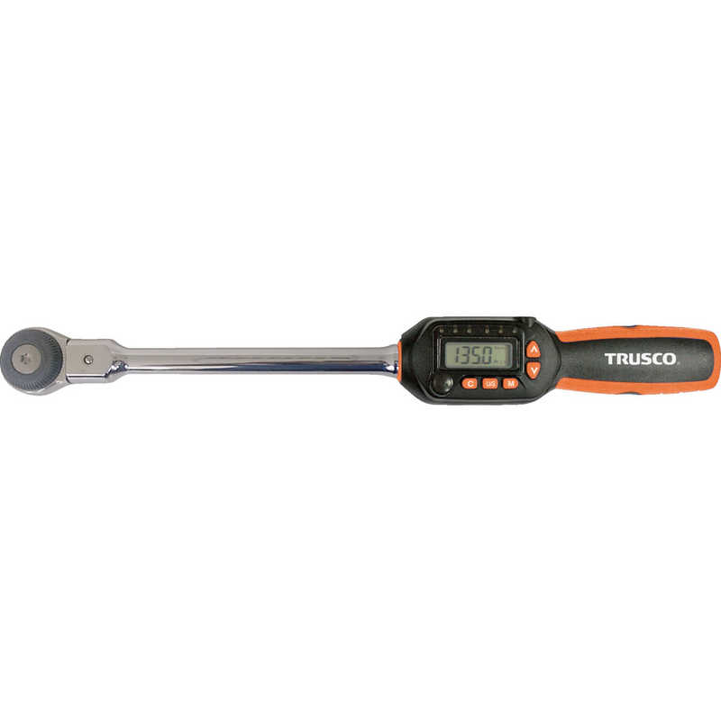 トラスコ中山 TRUSCOヘッド交換式ラチェットデジタルトルクレンチ差込角127mm27135Nm HDT4135C