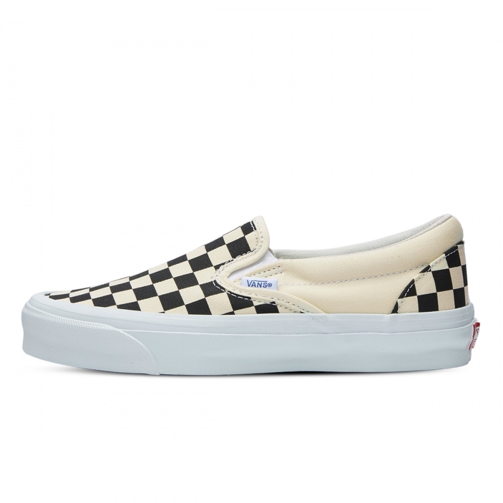 VANS クラシック スリップオン チェッカーボード OG LX VN0A45JKT0A-(Checkerboard) black/white