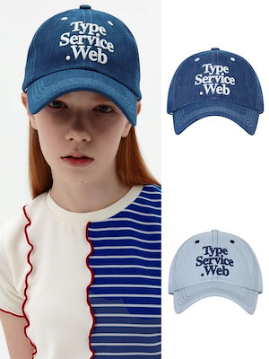 typeservice☆大人気キャップ♪Strap Trimmed Graphic Cap ☆TYPESERVICE☆Typeservice Web Cap☆送料・関税込