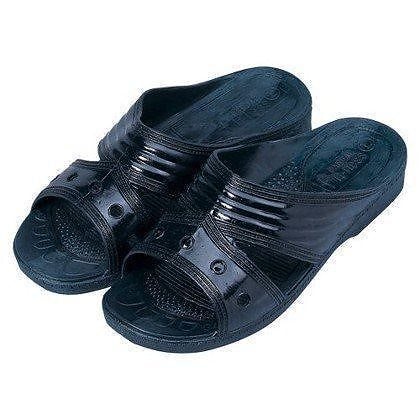 オーミケンシ フィッティングサンダル ダークブルー 10足組 12800033