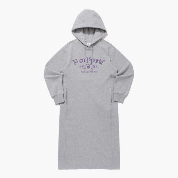 M パンツ UQC QP422OOPO3-MGR 女性起毛ルーズフィットフードワンピース / (MGR)H. GREY