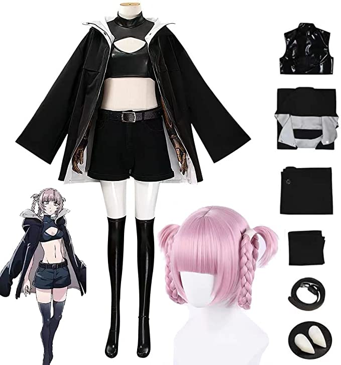 よふかしのうた コスプレ 七草ナズナ コスプレ 衣装 コスチューム 舞台装 演出服 衣装 ハロウィン イベント [ウィッグ付き]