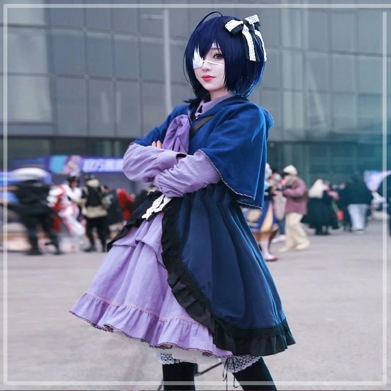 中二病でも恋がしたい コスプレ バードツアー Cos 服 学生バージョン ゴシックドレス ドレス