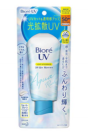 ビオレ UV アクアリッチ ライトアップ エッセンス 70g SPF50+ / PA++++ 日焼け止め