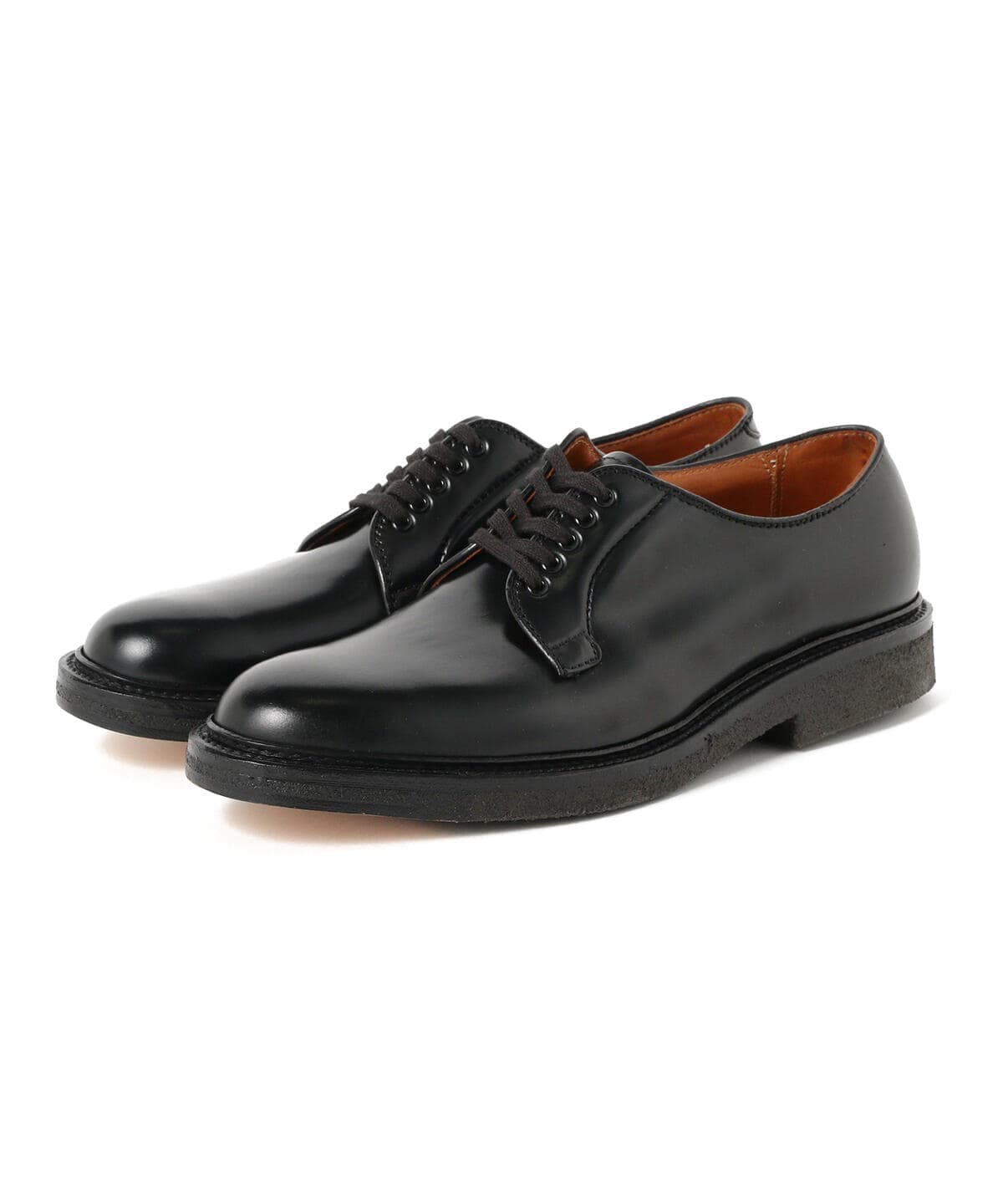 beams plus (ビームプラス) alden 215 beams plus 別注 plain toe oxford cordvan plantation crepe outsoles (シューズ