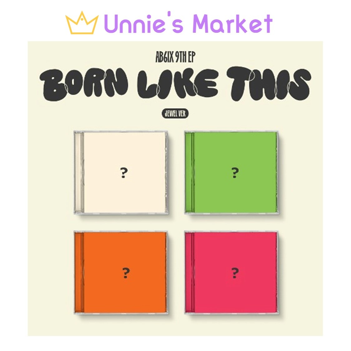 [SET] AB6IX BORN LIKE THIS Jewel ver. 9th EP Album