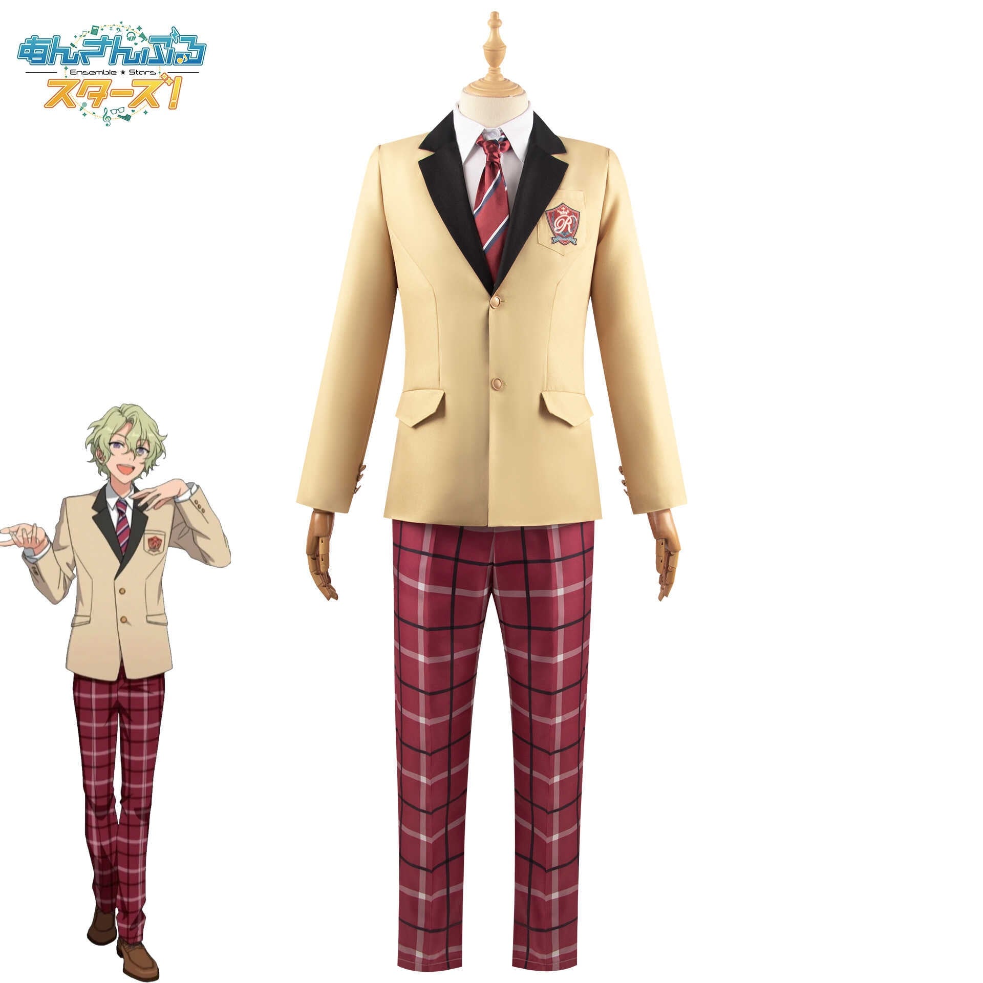 アイドルドリームフェスティバルeve 蓮馬＆黎明学園制服衣装セット