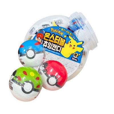 Qoo10] ポケモン モンスターボール チューイング : 食品