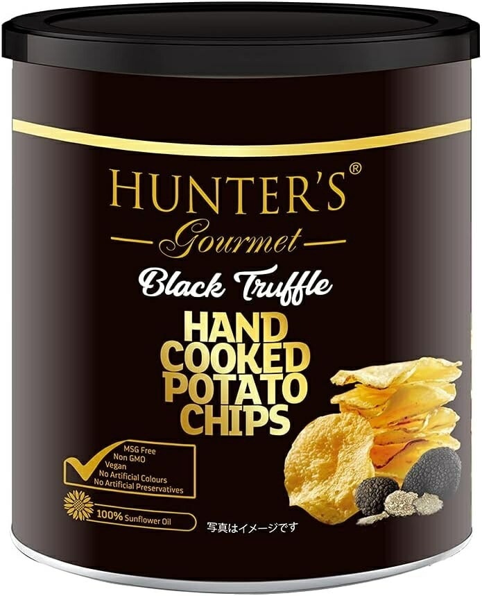 【送料無料】HUNTER S ハンターズ ポテトチップス 黒トリュフ風味 40g36缶