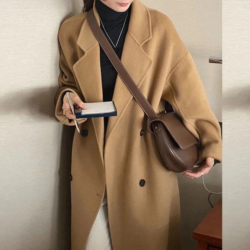 人気沸騰チェスターコートアウターレディースロングコートロング丈秋冬トレンチコートおしゃれ