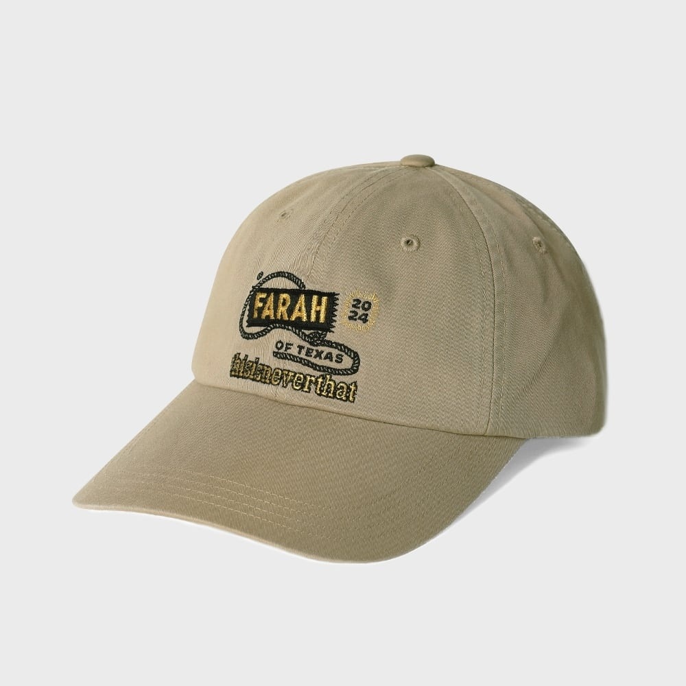 ディス・イズ・ネヴァー・ザット TNT FARAH チノキャップベージュ 6,990円