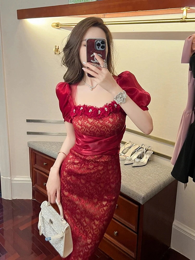 発表会 同窓会 ワンピース 結婚式 正式 フォーマル 二次会 135 披露宴 パーティードレス 演奏会 大人 卒業式 ウェディング 着痩せ 成人式 キャバドレス チャイナドレス