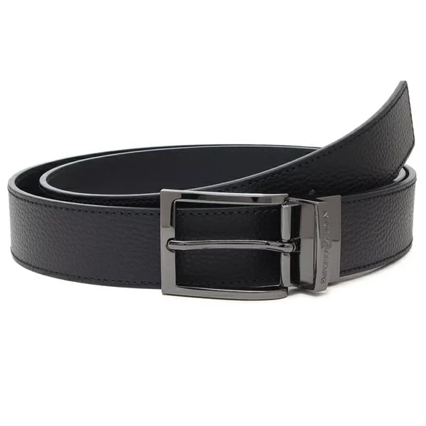 ベルト リバーシブル ネイビー メンズ EMPORIO ARMANI Y4S195 YLO8J 80742