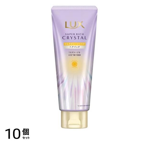 スーパーリッチクリスタル マルチダメージリペア ヘアパック 180g 10個セット