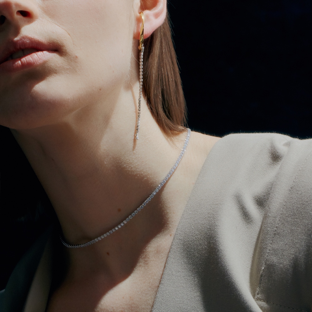 Lights Tennis Necklace