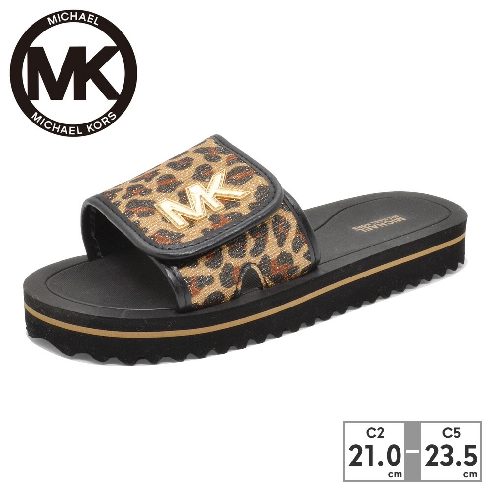 マイケルコース サンダル イーライ プラットフォーム MK100639 MICHAEL KORS 2023春夏 ELI PLATFORM シャワーサンダル スライド