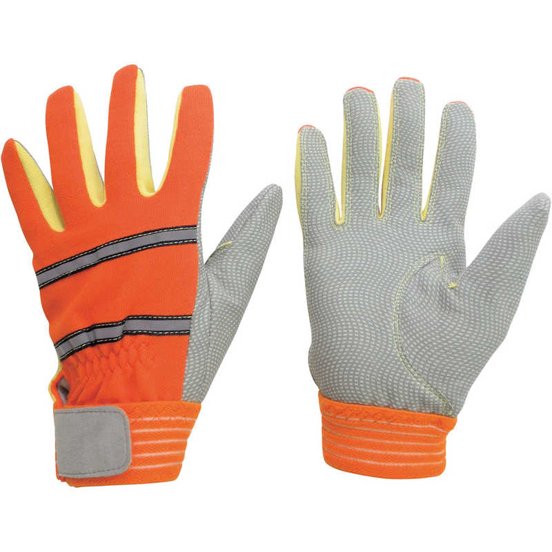 ミドリ安全　耐切創性 防火手袋 (人工皮革滑り止めタイプ) SS　MTK-500-OR-SS