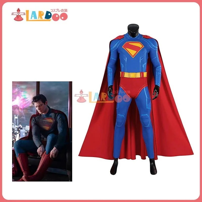 スーパーマン:レガシー Superman Legacy クラーク・ケントClark Kent コスチューム コスプレ衣装靴345