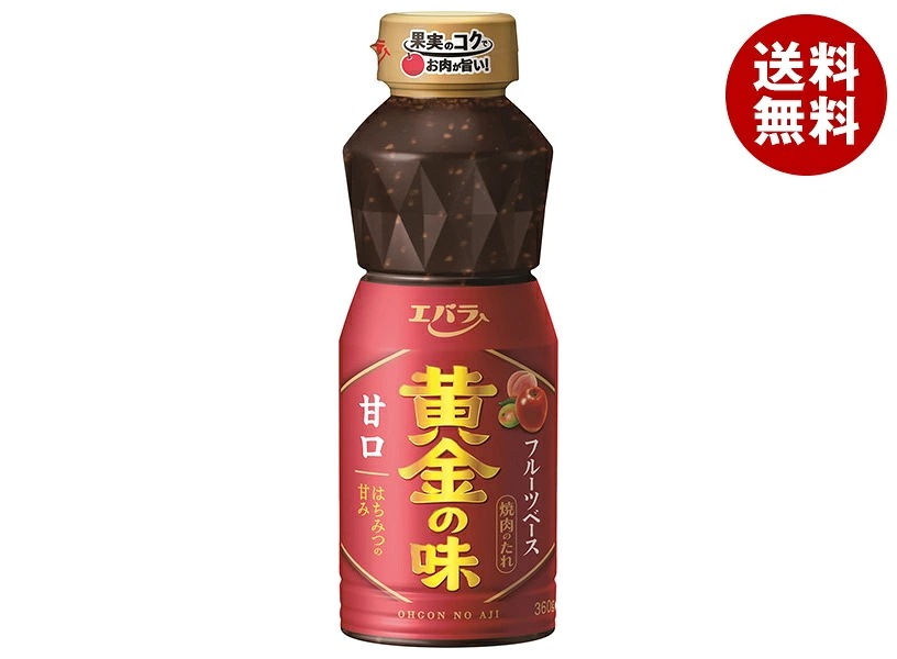 エバラ食品 黄金の味 甘口 360g×12本入×(2ケース)